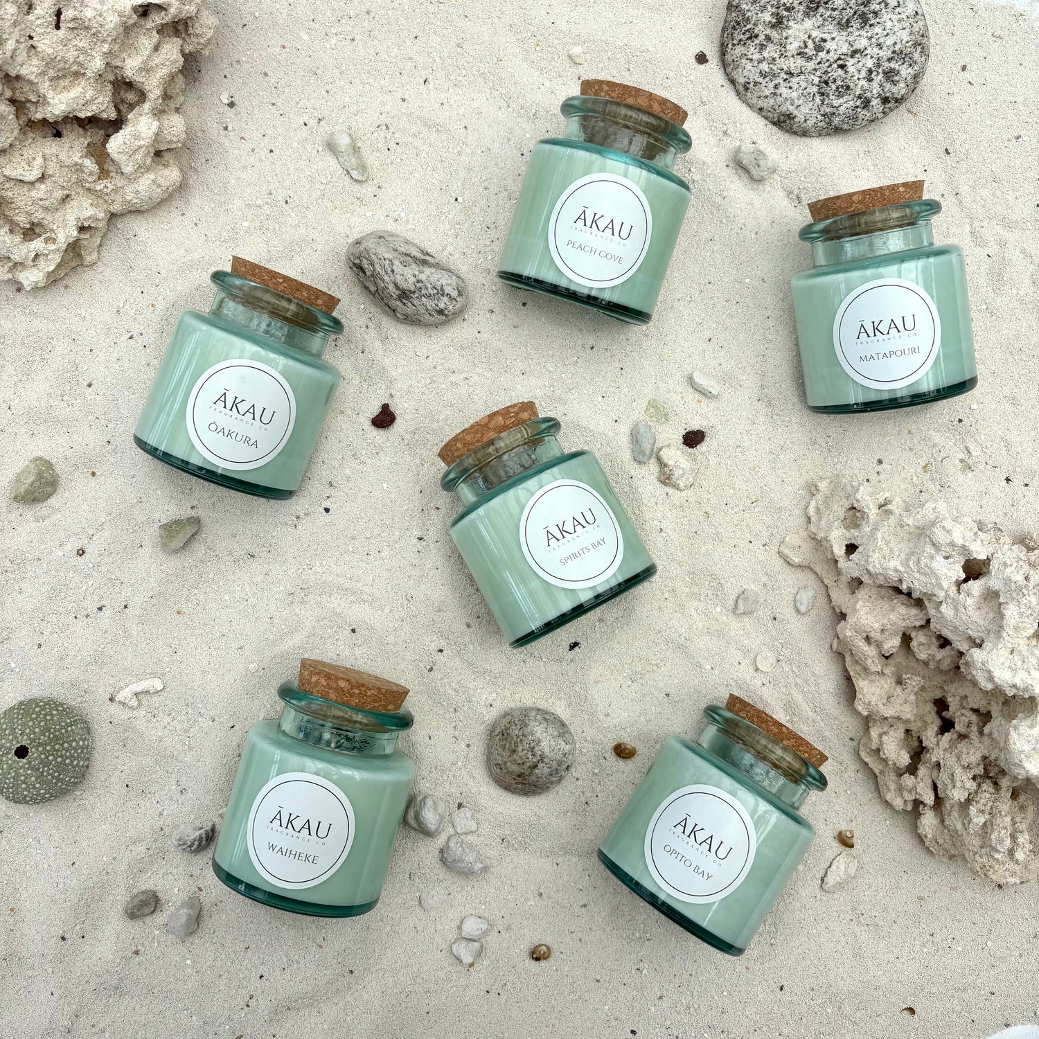 Recycled Glass Candle